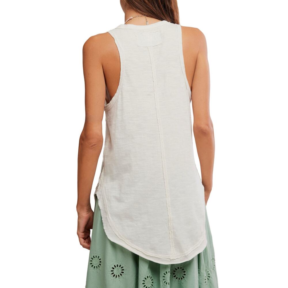 Free People We The Free Rosie Graphic Tank in tofu combo - Picture 2 of 9